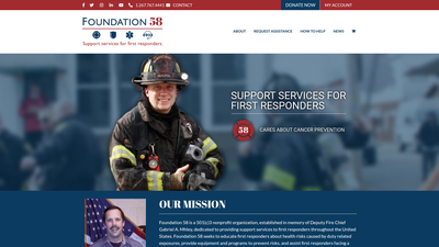 58 Cares website screenshot