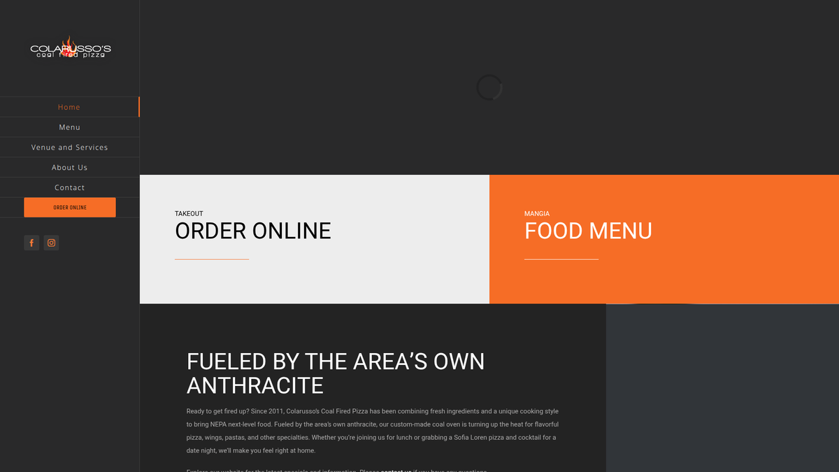 Coalfire PA website screenshot