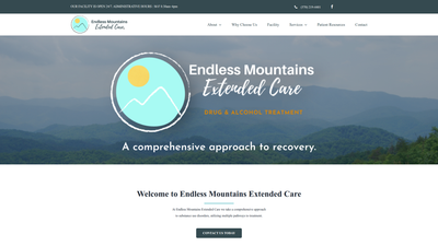 Endless Mountain Extended Care website screenshot