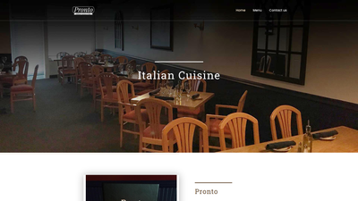 Pronto Scranton website screenshot